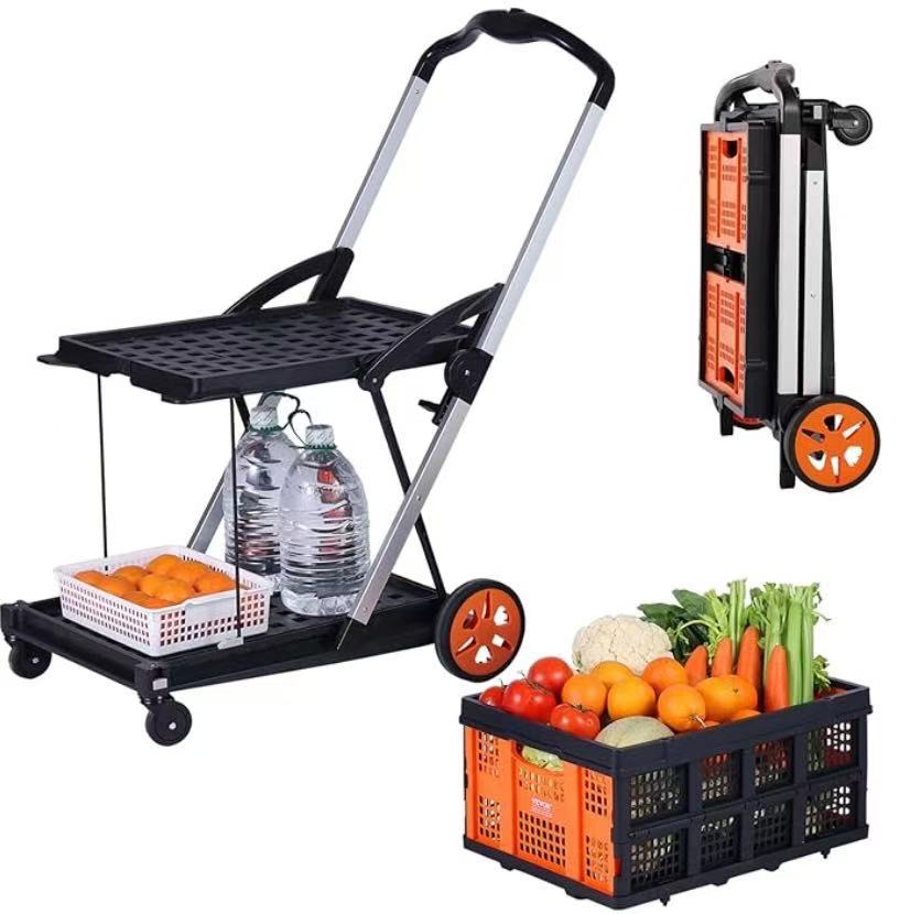 Geruza bikoitza Erosketak Trolleys Carts Mold